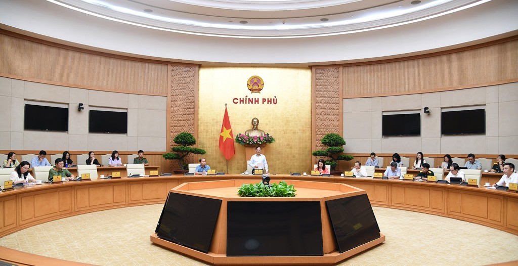 Phó Thủ tướng đề nghị các bộ, ngành triển khai có hiệu quả những kết quả đạt được tại Hội nghị, tiếp tục hợp tác trong khuôn khổ P4G để tranh thủ nguồn lực bên ngoài cho tiến trình phát triển xanh và phát triển bền vững của đất nước - Ảnh: VGP/Hải Minh