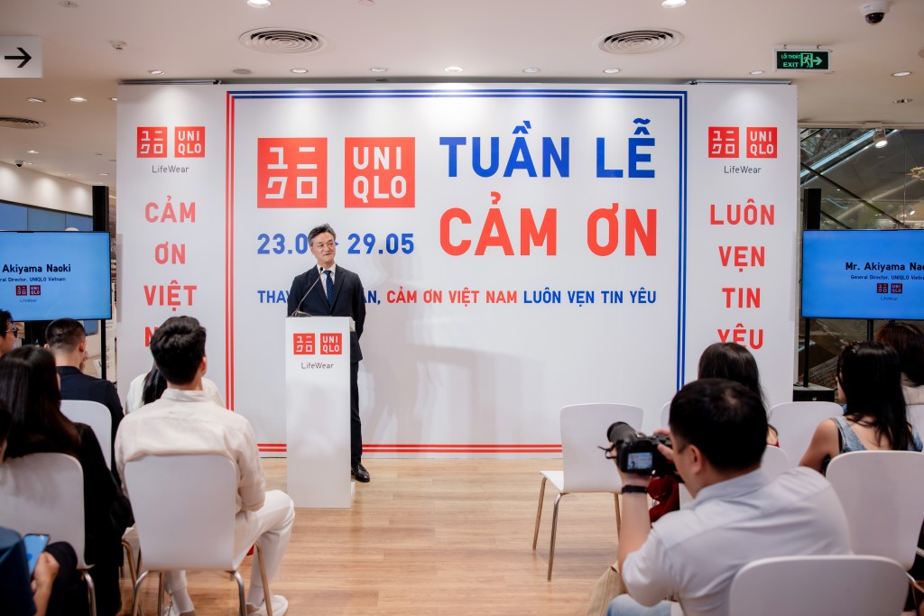 Ông Akiyama Naoki, Tổng Giám đốc UNIQLO Việt Nam Ông Akiyama Naoki, Tổng Giám đốc UNIQLO Việt Nam