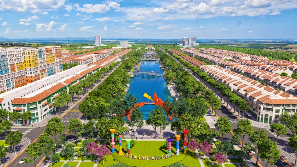 Sun Urban City giữ vị thế tâm mạch giữa trục phát triển kinh tế phía Nam thủ đô (Ảnh: Sun Property)