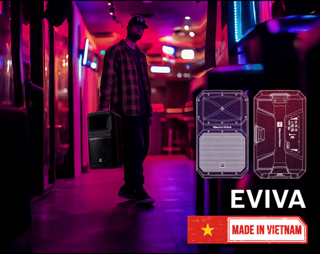 Electro-Voice ra mắt dòng loa di động EVIVA tại Việt Nam