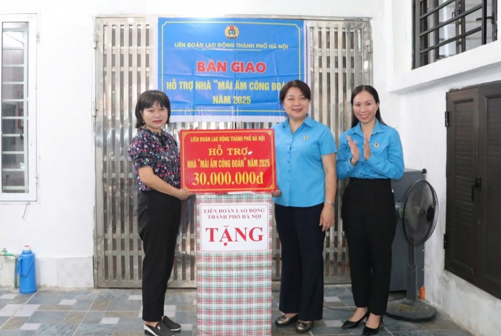 Hỗ trợ “Mái ấm Công đoàn” cho đoàn viên Công đoàn huyện Chương Mỹ