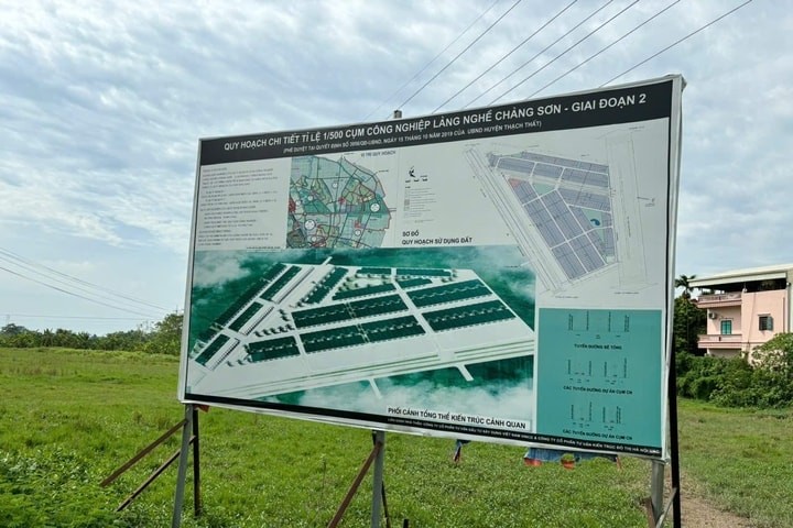 Điều chỉnh, bổ sung kế hoạch sử dụng đất năm 2025 tại huyện Thạch Thất