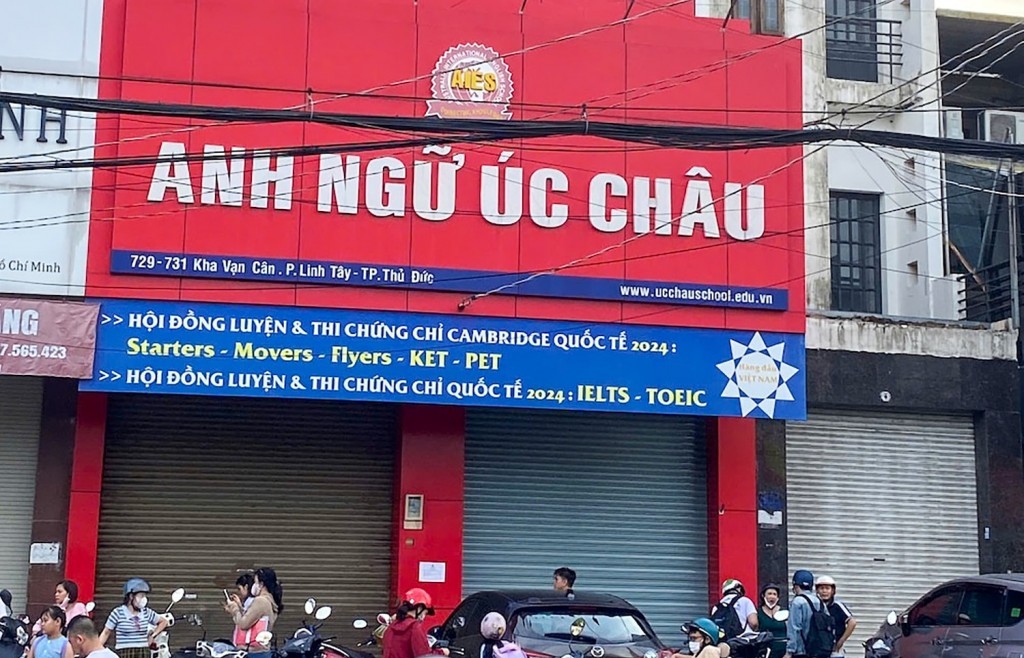 Công an xác minh Trung tâm Anh ngữ Úc Châu đột ngột đóng cửa