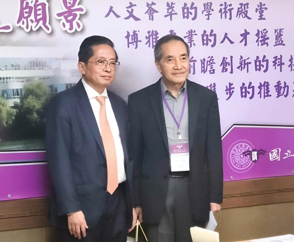 Ông Lâm Bản Kiên (phải) và Ông Trần Kim Chung - Chủ tịch CT Group (trái)