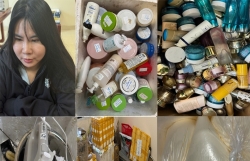 Triệu Sơn (Thanh Hóa): Triệt phá cơ sở sản xuất, buôn bán số lượng lớn mỹ phẩm giả