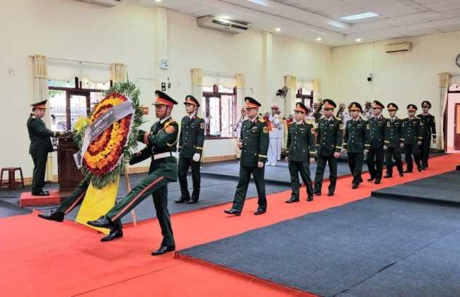 Lễ viếng nguyên Chủ tịch nước Trần Đức Lương tại quê nhà Quảng Ngãi