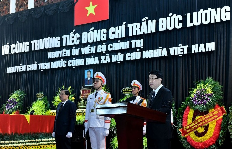 Toàn văn lời điếu tại Lễ truy điệu nguyên Chủ tịch nước Trần Đức Lương