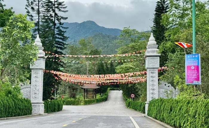 Đường dẫn vào nơi diễn ra sự kiện.