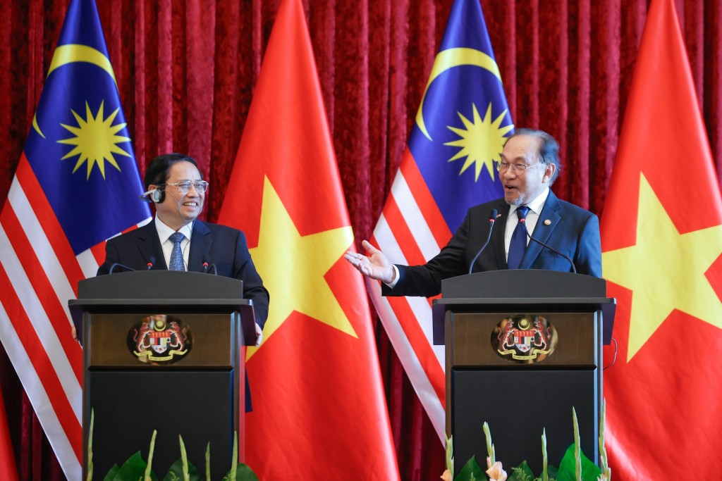 Thủ tướng Malaysia đánh giá Việt Nam đang trải qua những bước tiến lịch sử về kinh tế - Ảnh: VGP/Nhật Bắc