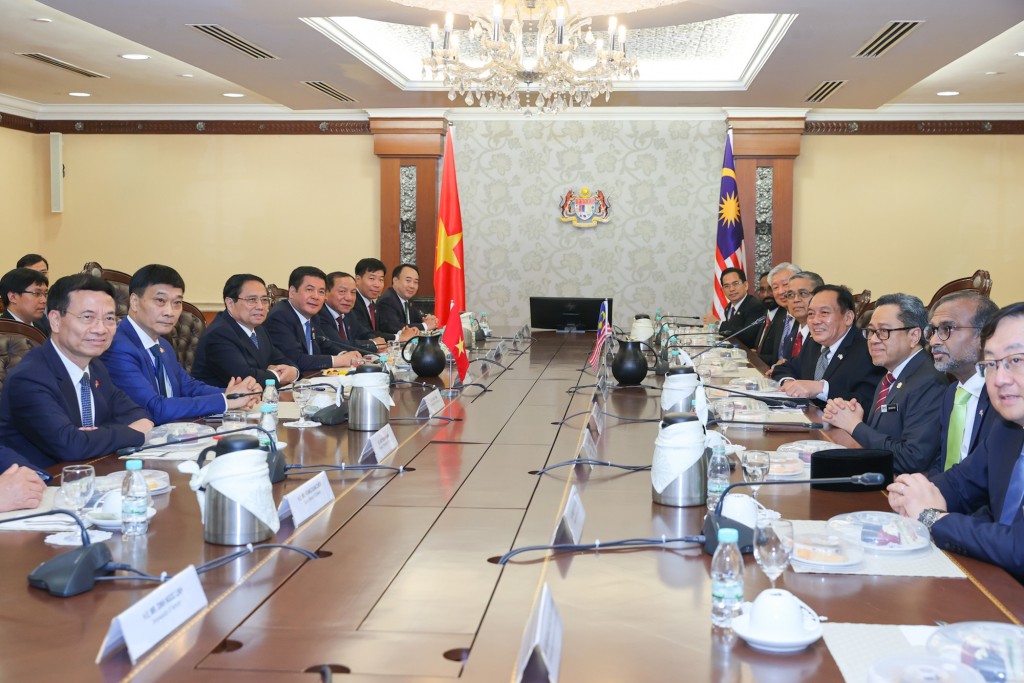 Chủ tịch Thượng viện Malaysia Dato Awang Bemee Awang Ali Basah nhấn mạnh Việt Nam là Đối tác Chiến lược toàn diện duy nhất của Malaysia ở châu Á - Ảnh: VGP/Nhật Bắc