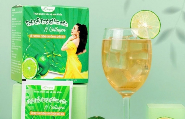 Lấy mẫu kiểm nghiệm 2 sản phẩm "Ngân Collagen" quảng cáo
