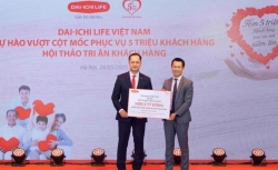Dai-ichi Life Việt Nam vượt cột mốc phục vụ 5 triệu khách hàng