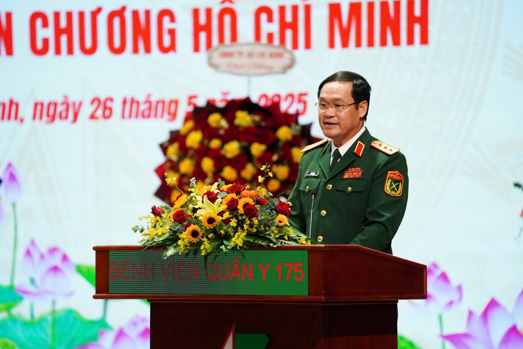 Bệnh viện Quân y 175 đón nhận Huân chương Hồ Chí Minh