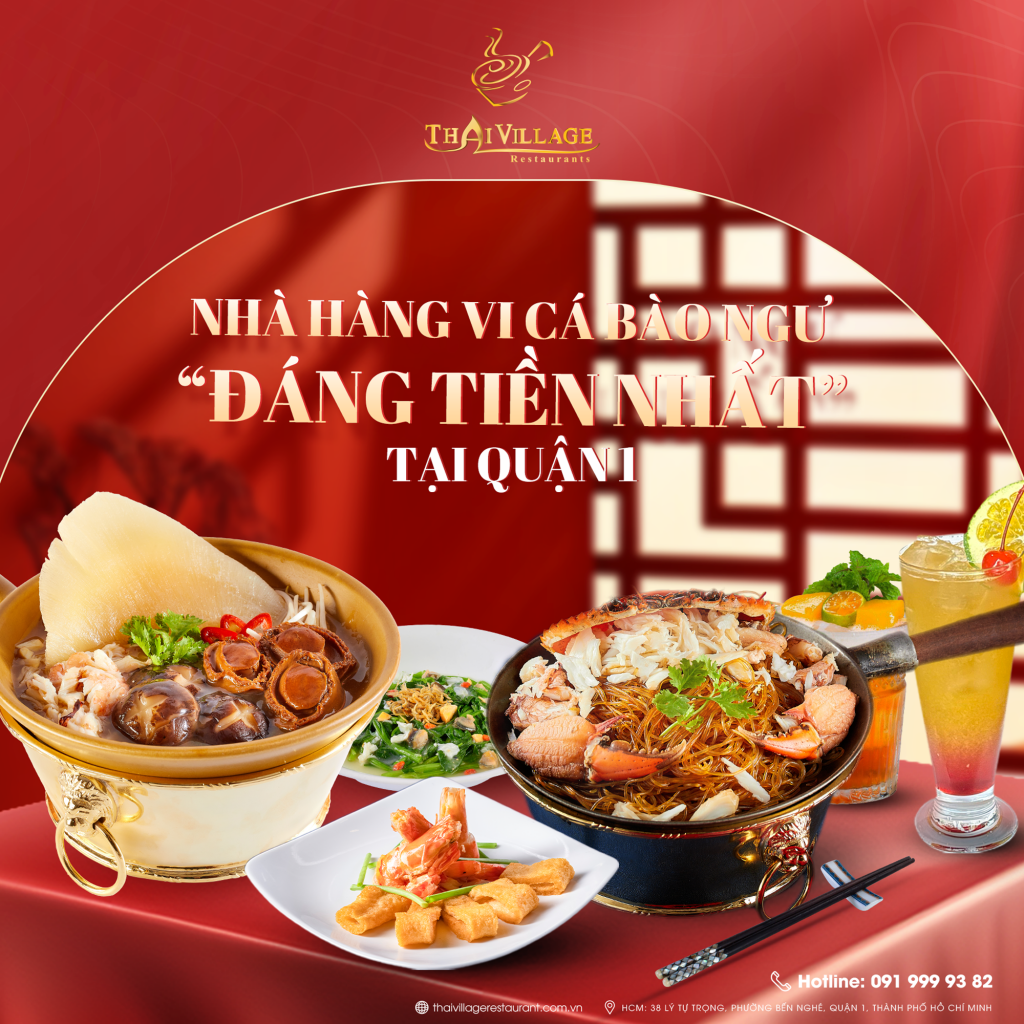 Nhà hàng vi cá bào ngư “đáng tiền nhất” Quận 1 - TP HCM