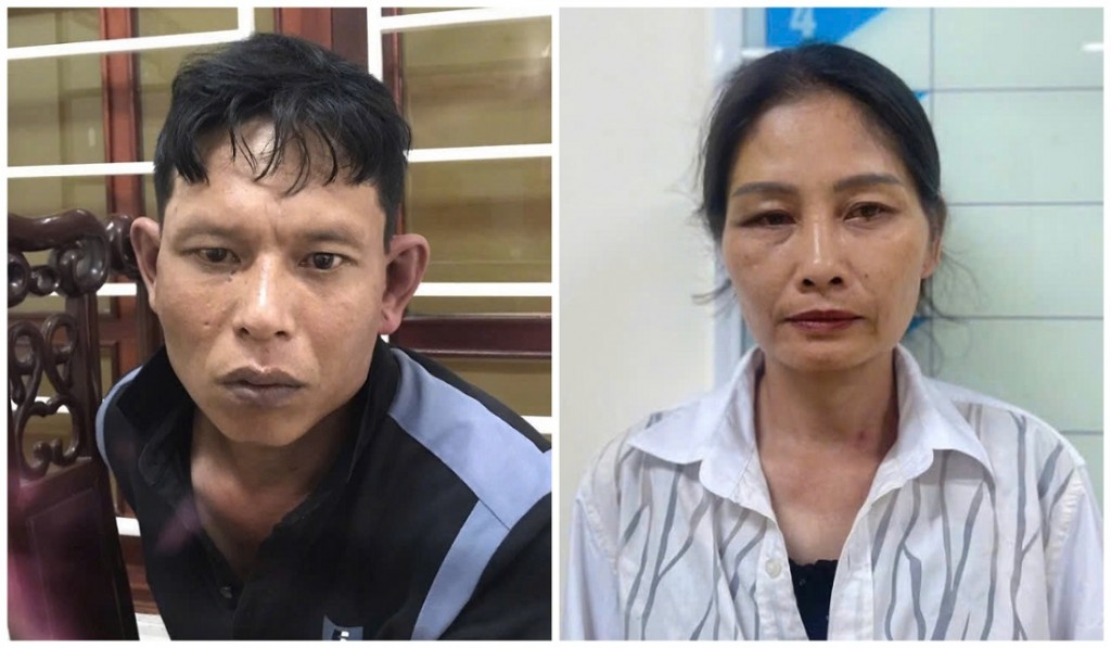 Các đối tượng bị bắt giữ