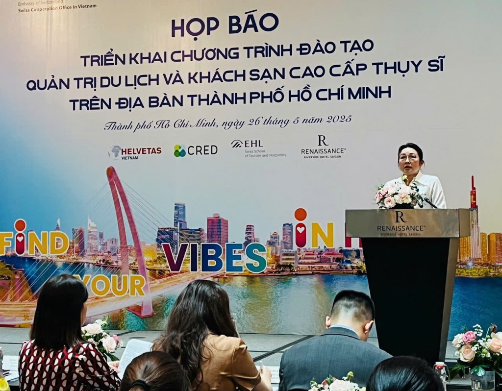 Bà Bùi Thị Ngọc Hiếu, Phó Giám đốc Sở Du lịch TP Hồ Chí Minh