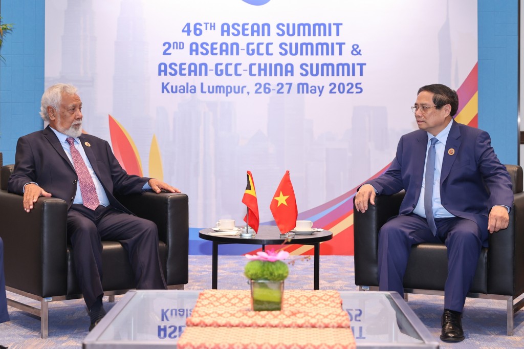 Thủ tướng cho biết, Việt Nam luôn sẵn sàng chia sẻ kinh nghiệm về phát triển kinh tế-xã hội với Timor-Leste - Ảnh: VGP/Nhật Bắc