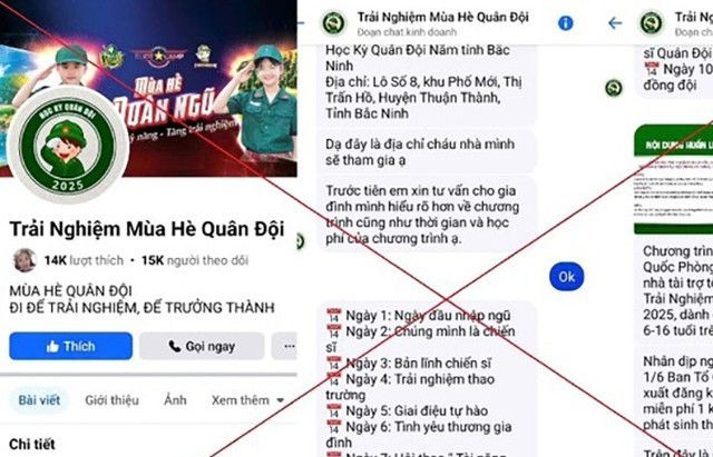 Cảnh giác thủ đoạn lừa đảo mời gọi cho con tham gia trại hè