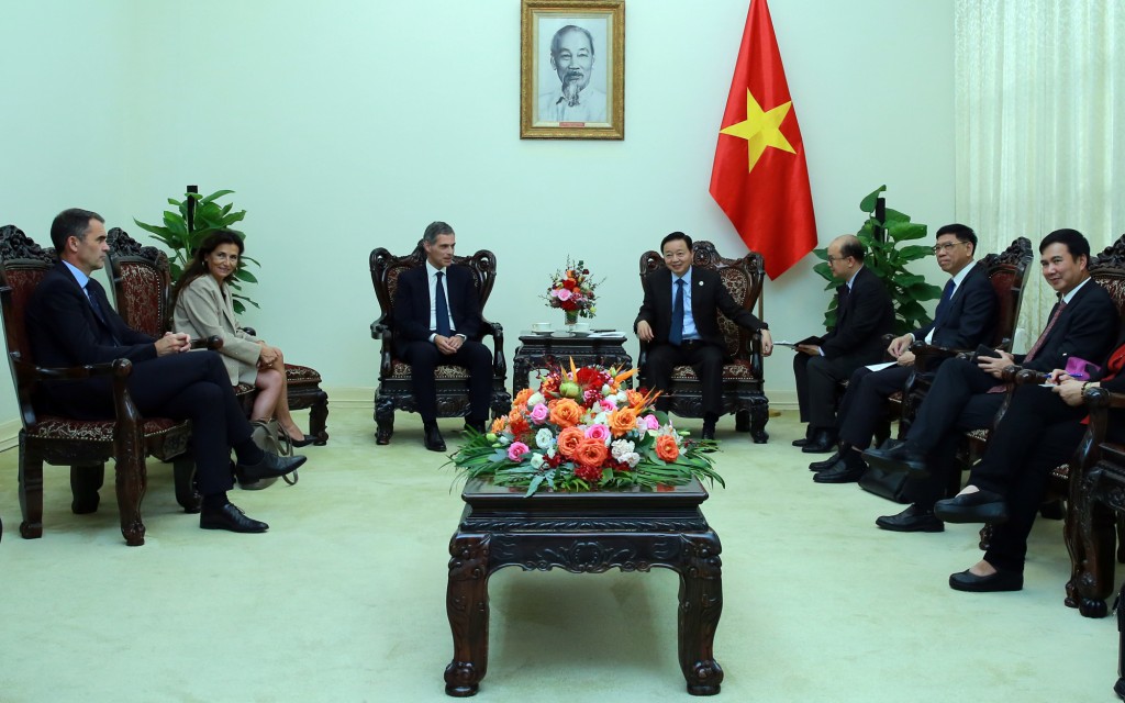 Ông Rodolphe Saade mong muốn, Chính phủ Việt Nam tiếp tục tạo mọi điều kiện thuận lợi cho các doanh nghiệp nước ngoài, trong đó có các doanh nghiệp của Tập đoàn CMA-CGM, có cơ hội nhân rộng sự hiện diện - Ảnh: VGP/Minh Khôi