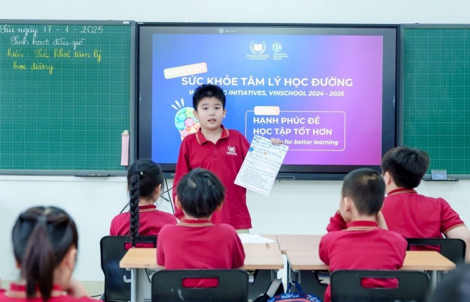 Khi học sinh Vinschool làm chủ hành trình hạnh phúc học đường