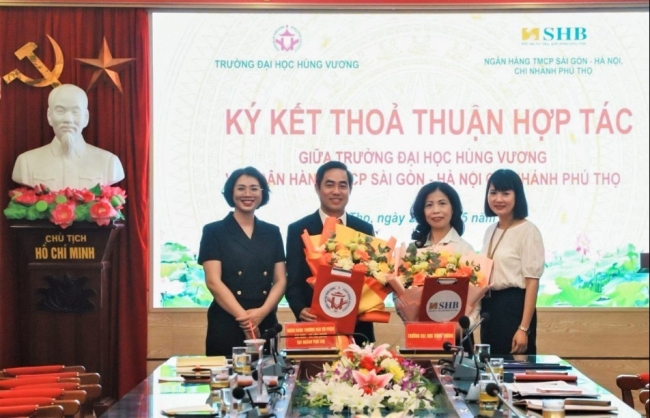 SHB Chi nhánh Phú Thọ ký kết hợp tác với Trường Đại học Hùng Vương