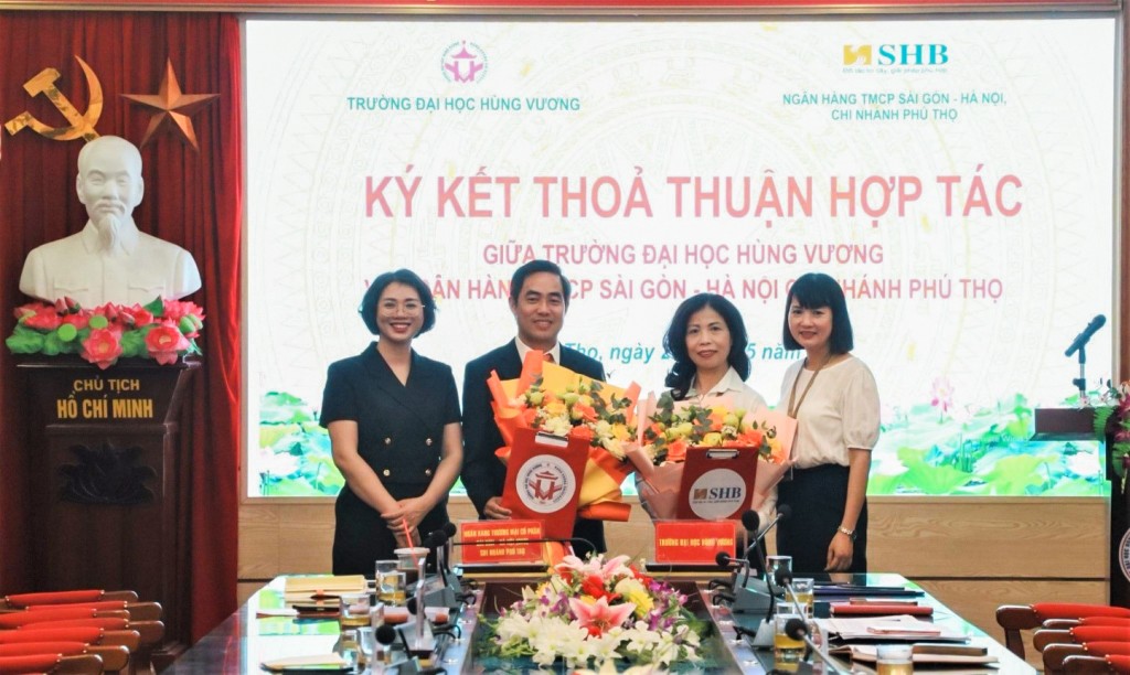 SHB Chi nhánh Phú Thọ ký kết hợp tác với Trường Đại học Hùng Vương