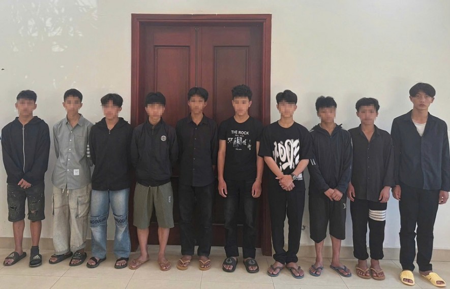 Kỳ Sơn (Nghệ An): Khởi tố nhóm đối tượng dùng hung khí giải quyết mẫu thuẫn