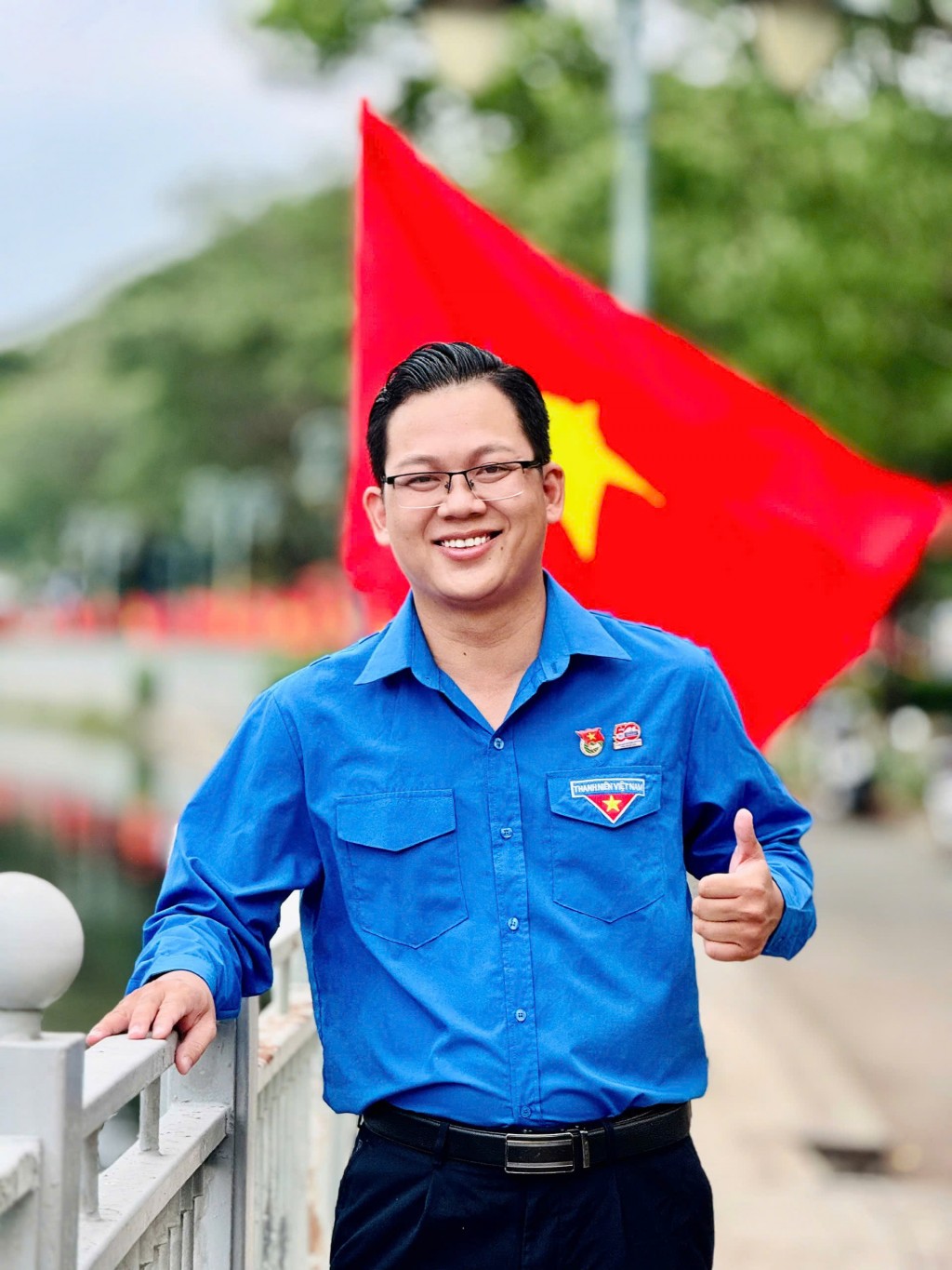 Đồng chí Phạm Quang Thắng, Bí thư Đoàn Ban Quản lý Khu Nông nghiệp Công nghệ cao, Trưởng phòng Nghiên cứu Công nghệ sinh học và thủy sản – Trung tâm Nghiên cứu và Phát triển Nông nghiệp Công nghệ cao