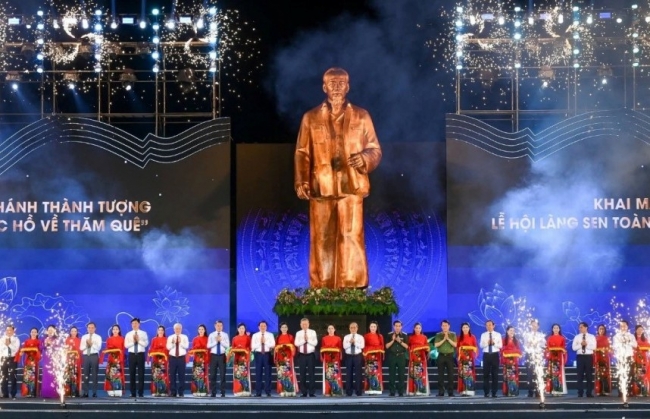 Lễ hội Làng Sen: Biểu tượng văn hóa tinh thần của người dân Xứ Nghệ