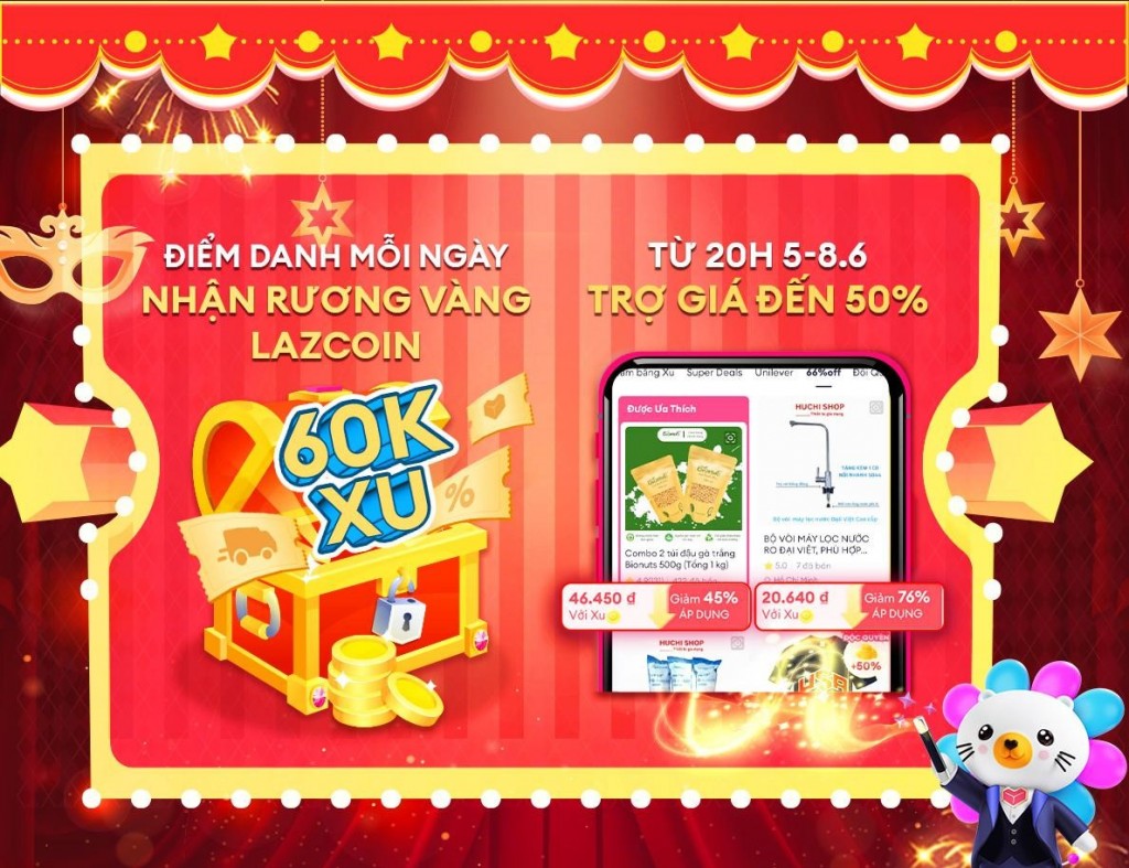 Hot hơn cả nhiệt độ mùa hè, Lazada tung loạt ưu đãi đậm sâu dịp 6.6