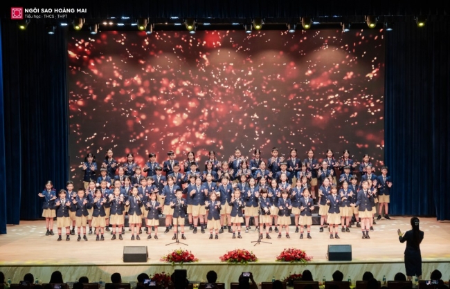 Ngôi Sao Hoàng Mai: Định hướng đào tạo học sinh phát triển toàn diện