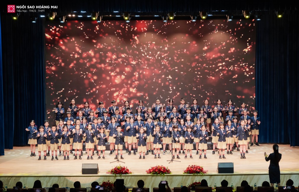 Ngôi Sao Hoàng Mai: Định hướng đào tạo học sinh phát triển toàn diện