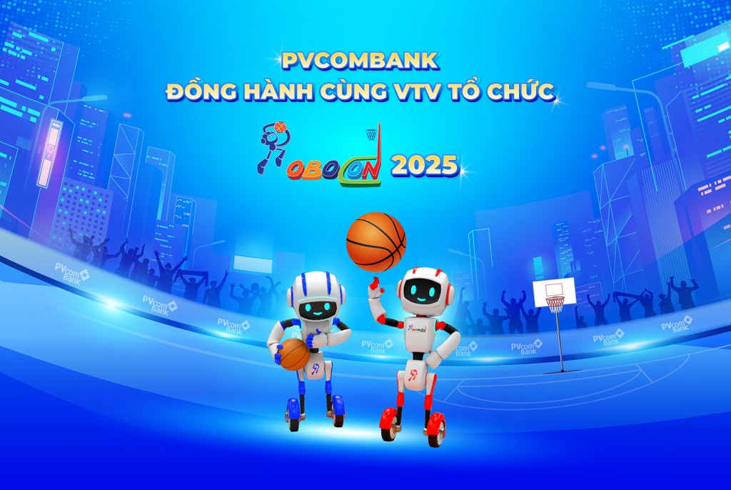 PVcomBank đồng hành cùng cuộc thi sáng tạo Robot Việt Nam 2025