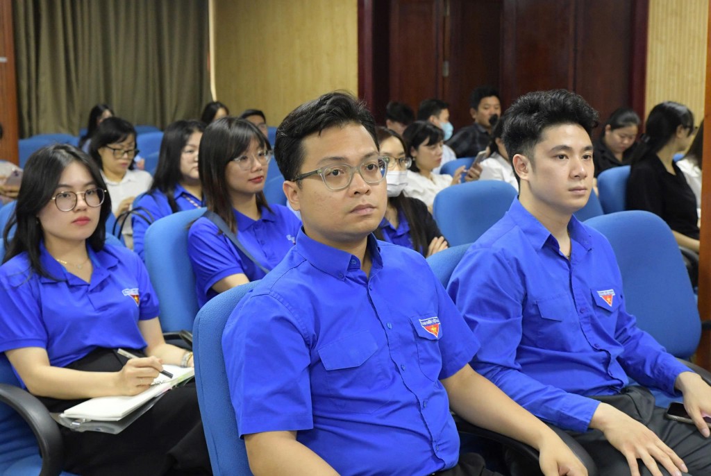 Cán bộ Đoàn tham gia lớp tập huấn trực tiếp tại Trung ương Đoàn