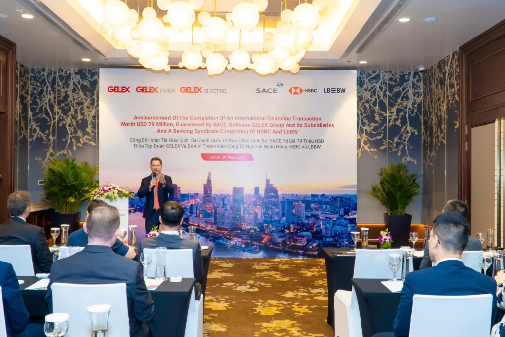 HSBC thu xếp khoản vay không ràng buộc 79 triệu USD cho GELEX