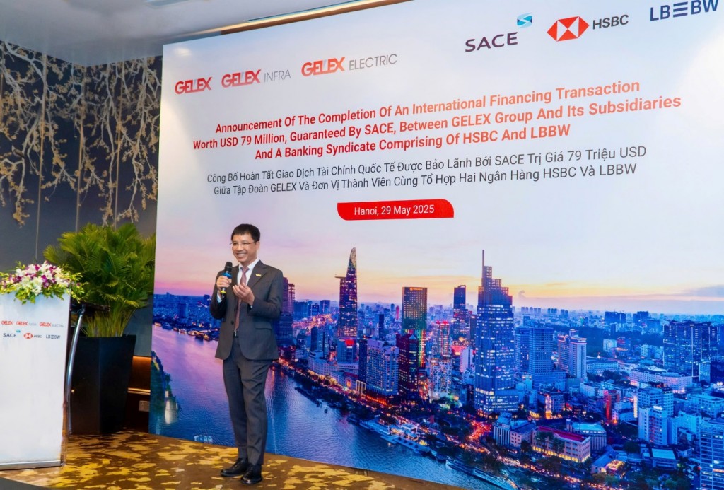 HSBC thu xếp khoản vay không ràng buộc 79 triệu USD cho GELEX