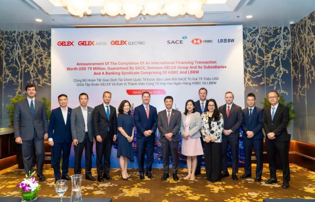 HSBC thu xếp khoản vay không ràng buộc 79 triệu USD cho GELEX