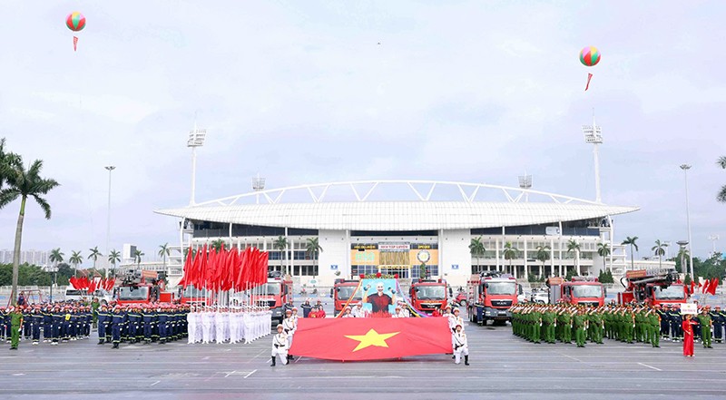18 đội tuyển thuộc lực lượng Cảnh sát PCCC và CNCH Công an các tỉnh, thành phố và Trường Đại học PCCC thành tham dự hội thi 18 đội tuyển thuộc lực lượng Cảnh sát PCCC và CNCH Công an các tỉnh, thành phố và Trường Đại học PCCC thành tham dự hội thi