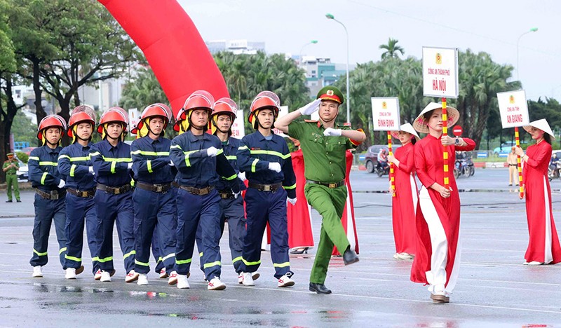 Công an Hà Nội nhất toàn đoàn hội thi CC&CNCH toàn quốc