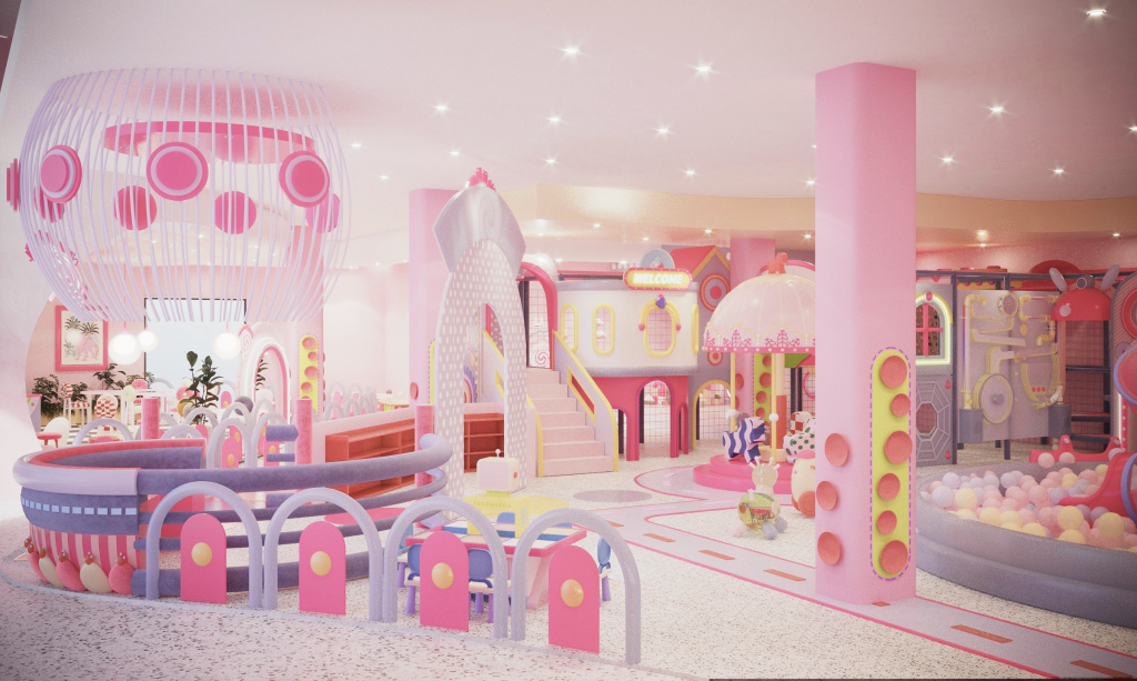 Nina De Printa - Sweet House: Mô hình không gian trải nghiệm hiện đại tại Cung Thiếu nhi Hà Nội cơ sở 2