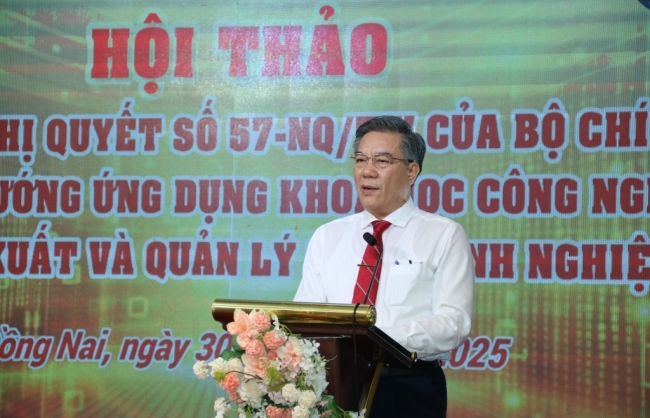 Đồng Nai đẩy mạnh ứng dụng khoa học công nghệ vào sản xuất và quản lý trong doanh nghiệp