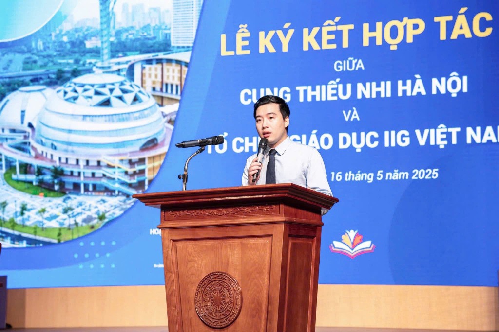 Giám đốc Cung Thiếu nhi Hà Nội Dương Minh Đức