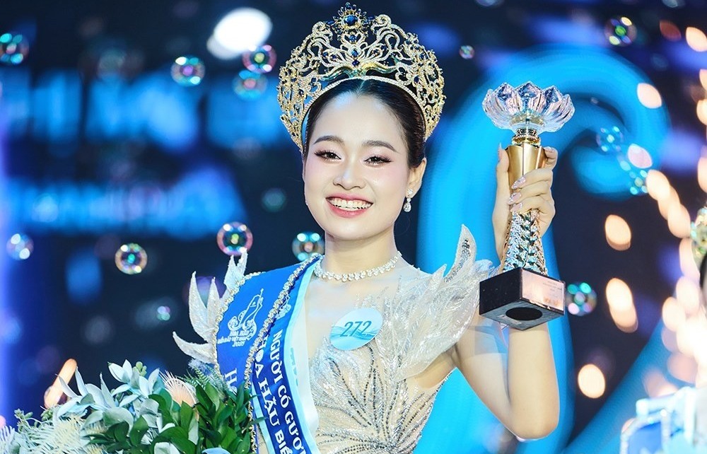 Nguyễn Thị Mỹ Linh đăng quang Hoa hậu Biển đảo Việt Nam