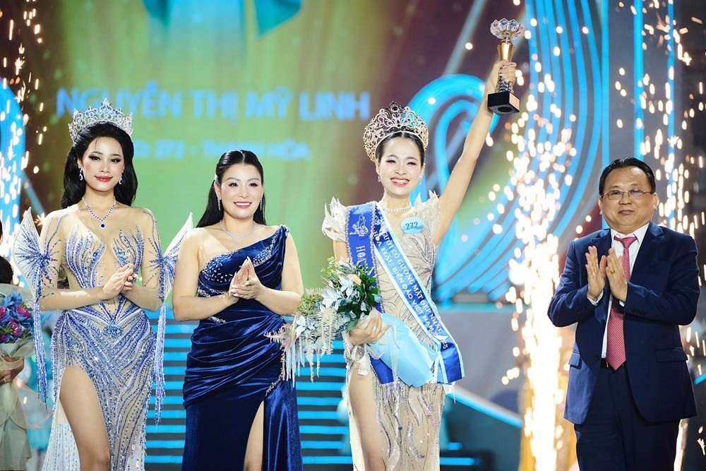 Nguyễn Thị Mỹ Linh đăng quang Hoa hậu Biển đảo Việt Nam