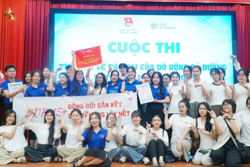 Lộ diện Quán quân thi tìm hiểu về tác hại của đồ uống ngọt