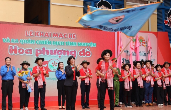 TP Hồ Chí Minh ra quân Chiến dịch Hoa phượng đỏ lần thứ 20
