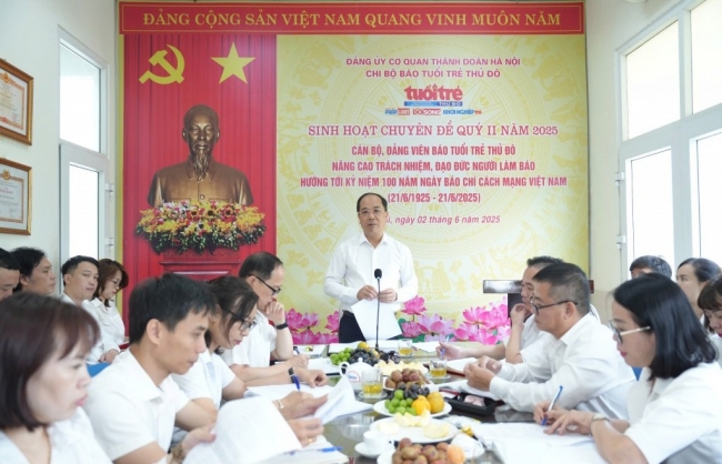 Báo Tuổi trẻ Thủ đô nêu cao trách nhiệm, đạo đức người làm báo