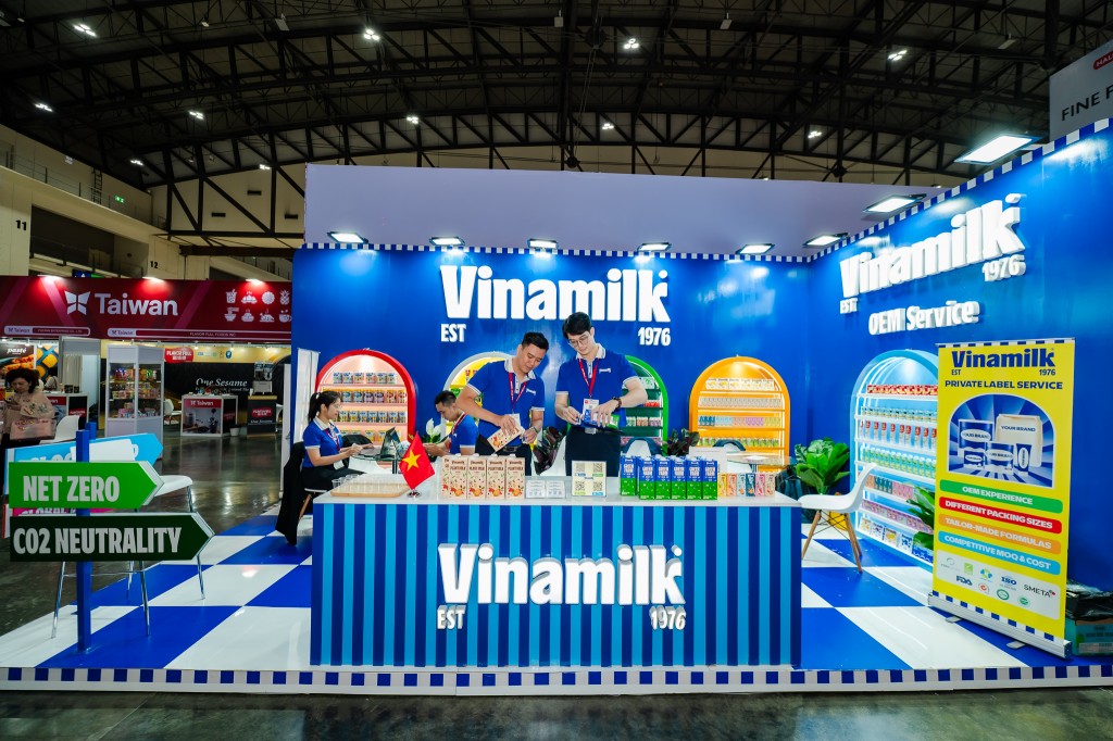 Thương hiệu sữa Việt khẳng định vị thế ở sân chơi châu lục