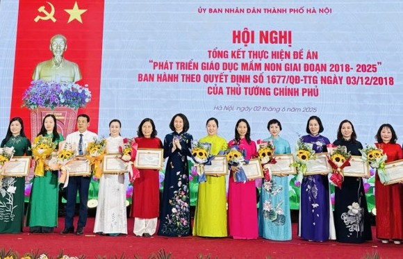 Hà Nội đảm bảo điều kiện tốt nhất phát triển giáo dục mầm non