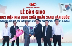 Xe buýt điện Kim Long Motor chinh phục thị trường Hàn Quốc